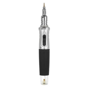 10-in-1 Portable Butane Gas Soldering Iron Kit with Automatic Ignition Torch & Welding Tool Set