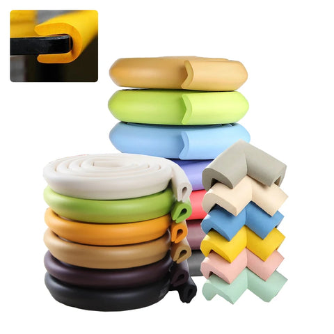 Baby Safety Corner Protectors 2m, U-Shape Edge Guards for Furniture & Glass Tables