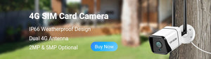 1080p HD Outdoor WiFi IP Camera, Wireless Security Surveillance, Waterproof Bullet Cam, 4MP Video, Home Monitoring