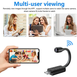 1080p Wireless Mini IP Camera WiFi Micro Webcam Night Vision Remote View Audio Recorder Human Detection Spy Camera