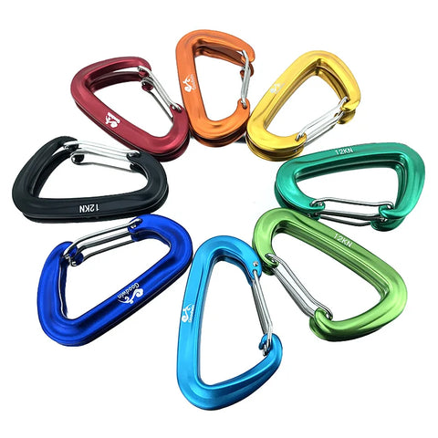 4 Pack Heavy Duty Hammock Carabiners 12KN Clips for Camping