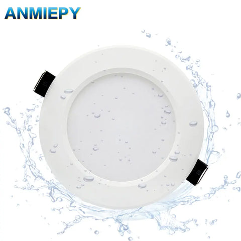 Dimmable Waterproof LED Downlight 5W-24W AC 220V/230V Indoor Recessed Spot Light for Bathroom