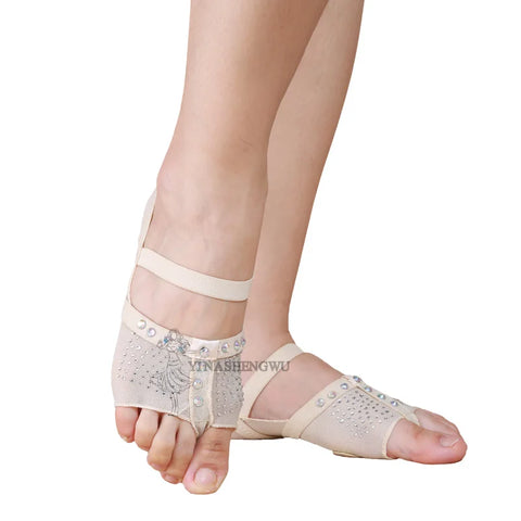 Belly Dance Toe Pads, Foot Thong Socks, Practice Ballet Dance Shoe Accessories