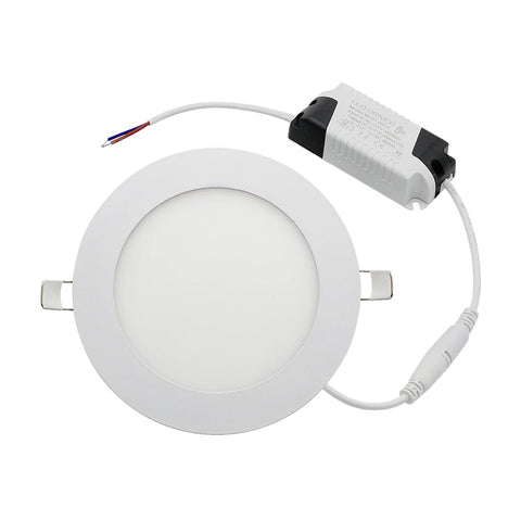 Dimmable LED Downlight 3W-25W Round Recessed Ceiling Lamp AC 85-265V SMD 2835 Panel Light with Driver
