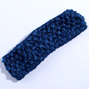 10 Pack 4cm Crochet Elastic Hairbands - Knit Headbands for Women Accessories