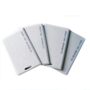 100pcs 125kHz TK4100 RFID Cards for Access Control & Attendance Systems