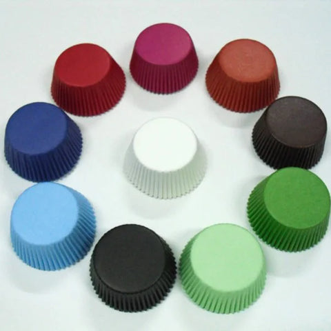 50-Pack Polka Dot Cupcake Liners for Baking, Parties & Events Supplies