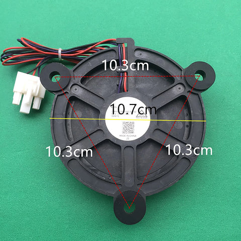 Haier 12V DC Refrigerator Cooling Fan Gw10c12ms1az-52z32 0.14A
