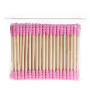 100-Pack Multi-Purpose Dual Tip Cotton Swabs for Ear Care, Makeup, Cleaning