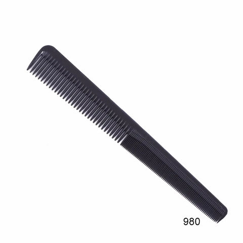 Black Professional Hairdressing Tail Comb - Anti-Static Cutting Comb