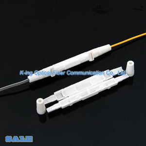 100pcs Drop Cable Protection Boxes, Optical Fiber Heat Shrink Tubes for Fiber Splice Tray