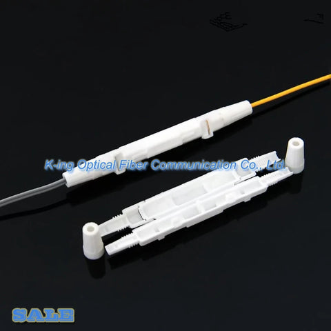 100pcs Drop Cable Protection Boxes, Optical Fiber Heat Shrink Tubes for Fiber Splice Tray