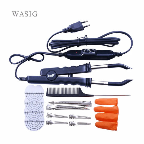 Adjustable Heat Control Keratin Bonding Hair Extension Fusion Iron Wand Tool