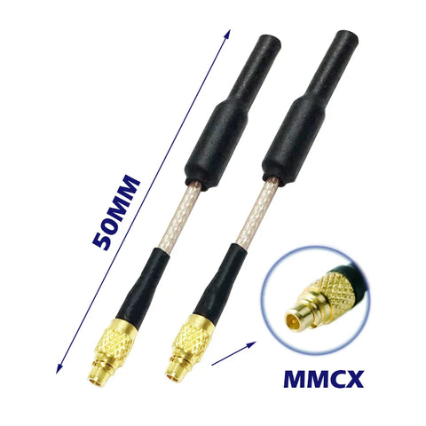 Fpv Quadcopter Dipole Antenna 5.8GHz 3dBi 2-Pack Omnidirectional for Micro Aio Camera MMCX Port 5mm
