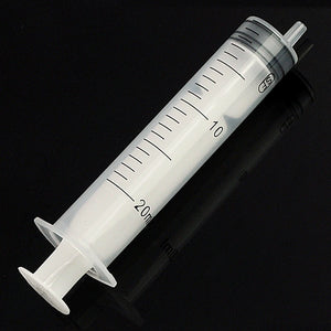 10-Pack Disposable Syringe Kit 1-50ml for Pet Care, Feeding, Glue Uses
