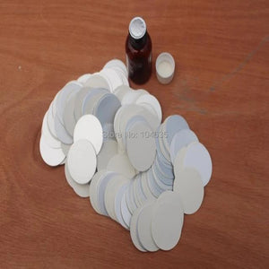 1000pcs Induction Heat Sealer Bottle Foil Cap Liners Tamper-Resistant Seal Sheets