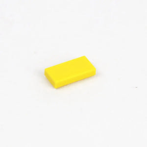 100-Pack 1x2 Flat Tile Bricks Compatible with Major Building Sets