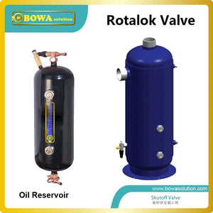 1/2" Carbon Steel Rotalock Valves for Refrigeration, Heat Pump, Air Conditioning Systems