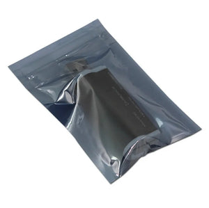 100-Pack Resealable Antistatic Bags for Electronics and PC Parts Storage