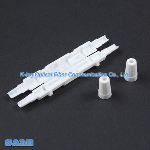 100pcs Drop Cable Protection Boxes, Optical Fiber Heat Shrink Tubes for Fiber Splice Tray