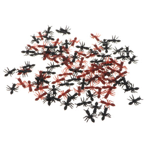 100-Pack Fake Ants for Pranks, Halloween Decorations, Science Projects