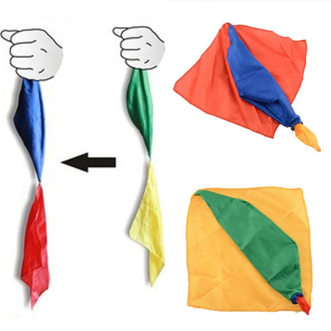Color-Changing Scarf Trick Accessory - Magic Illusion Show Prop