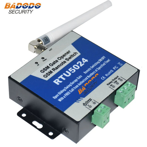 4G GSM Garage Opener: Remote Control Module for Electric Door, Supports 200 Users via SMS, 3G Gate Access Controller RTU5024