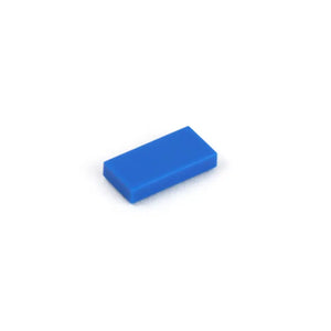 100-Pack 1x2 Flat Tile Bricks Compatible with Major Building Sets
