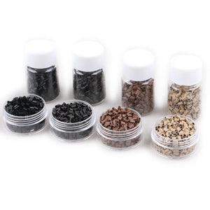 1000pcs 3x2x2.8mm Oval Copper Micro Rings Flat-end Hair Extension Beads for Ultra Tip Extensions
