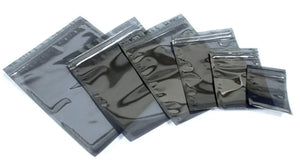 100-Pack Resealable Antistatic Bags for Electronics and PC Parts Storage