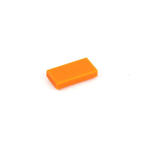 100-Pack 1x2 Flat Tile Bricks Compatible with Major Building Sets