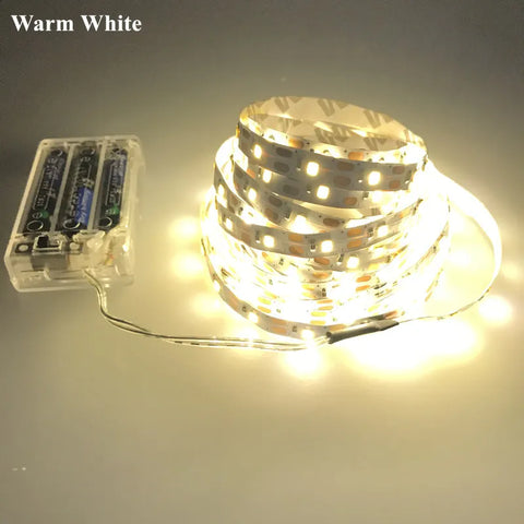 5V LED Strip Light USB/Battery TV Backlight, 5050 2835 SMD 60LED/m Flexible Tape for Home Decor