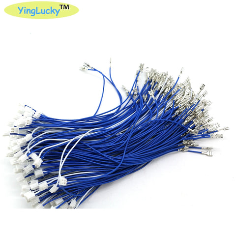 Arcade Game 20pcs Female Connector 2.8mm/4.8mm 2-Pin Plug Cable for Joystick Button Wires