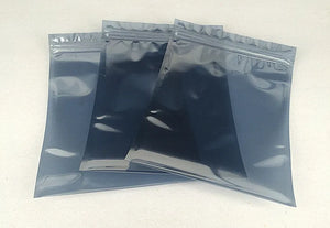100-Pack Resealable Antistatic Bags for Electronics and PC Parts Storage