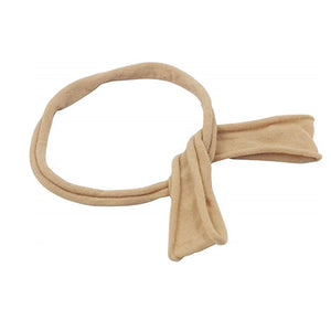 10-Pack Traceless Nylon Stretch Headbands for Newborns & Kids - Elastic Baby Hair Accessories