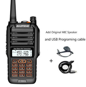 2025 UV9R Plus 18W Long Range Walkie Talkie 40-50km VHF UHF Ham Radio Transceiver CB Radio