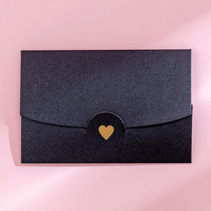 10 Pack Color Retro Bronzing Mini Envelopes 10.5x7cm - Iridescent Paper for Love Letters & Invitations
