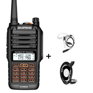 2025 UV9R Plus 18W Long Range Walkie Talkie 40-50km VHF UHF Ham Radio Transceiver CB Radio