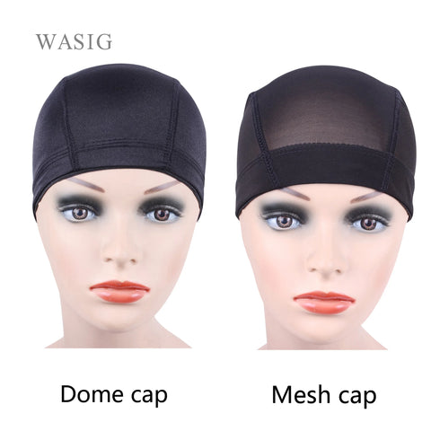 Elastic Mesh Dome Cap for Wig Making, 1pc Glueless Spandex Net Wig Cap, Hair Net