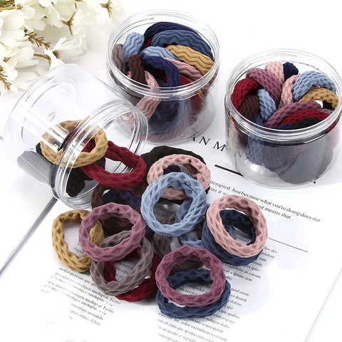 10pcs Women Elastic Hair Bands Ponytail Holders Scrunchies Headbands Accessories