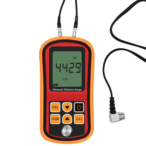 Digital Ultrasonic Thickness Gauge for Plastic, Glass, Metal, Stainless Steel, Pipe测器
