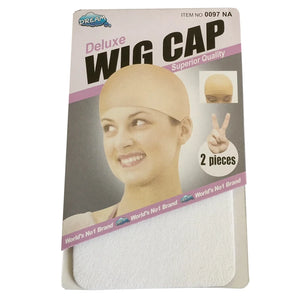 10 Pack Stretchable Wig Caps Elastic Hairnet Brown Mesh 5 Colors 2pcs/pack