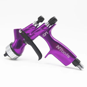 1.3mm Stainless Steel Nozzle Paint Spray Gun for Water-Based Paint, Automotive Varnish, Air Tools