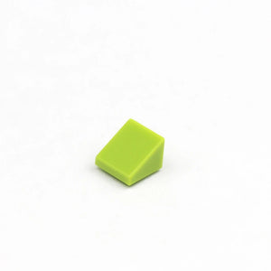100pcs Colorful 1x1x2/3 Slope Bricks Set - DIY Building Blocks Toy for Kids
