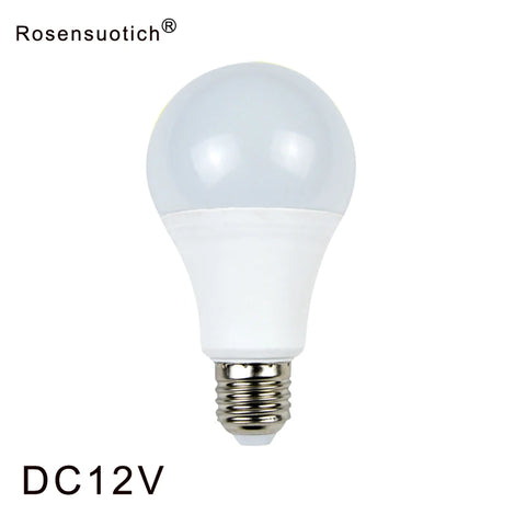 E27 LED Bulbs 12V SMD 2835 3W-18W Outdoor Lighting Spot Light Lamps