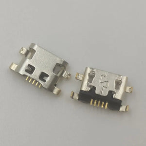 100pcs Micro USB Charging Port Socket for Lenovo A708t S890, Alcatel 7040n, Huawei G7 G7-tl00 Charger Connector