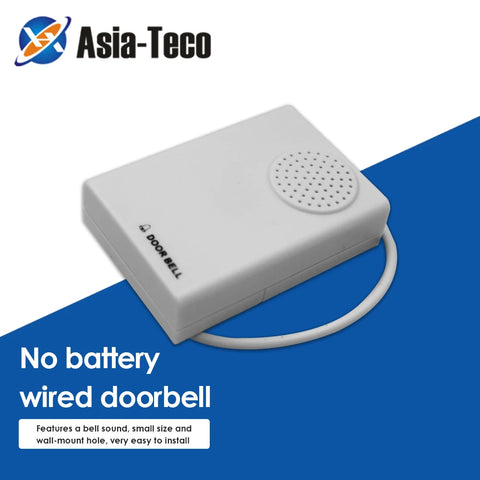 12V Wired Doorbell Vocal Chime for Office & Home Access Control System