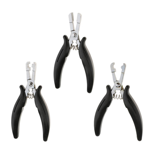 Feather Hair Extension Pliers for Micro Rings & Fusion Glue Removal Tool