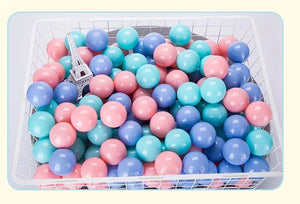 100 Pack Colorful 5.5cm Play Balls for Kids, Ball Pits & Party Games