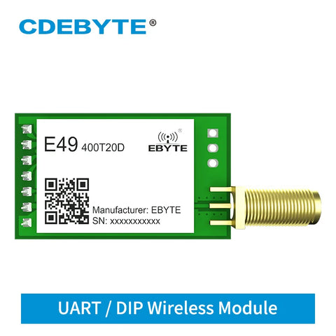 433MHz UART Wireless Module 20dBm ISM DIP SMA Antenna GFSK 1.0km Low Cost Data Transmitter